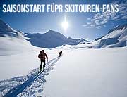 Saisonstart für Skitouren Fans am 12.12.2021 (©Foto: iStockphoto - spitzt Foto)