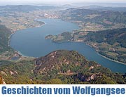 Salzkammergut in Österreich: Der Wolfgangsee bietet viele historische Geschichten – von Mozart, über Theo Lingen bis zu Struwwelpeter (Foto: Monika Küspert)